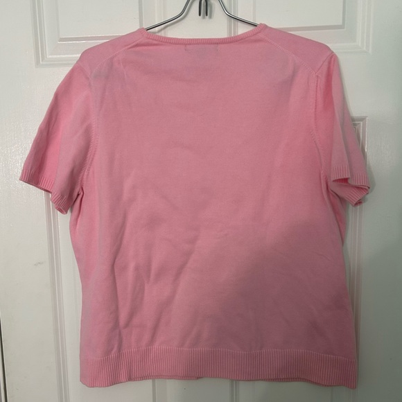 Lands End Short Sleeve Sweater - Picture 3 of 3